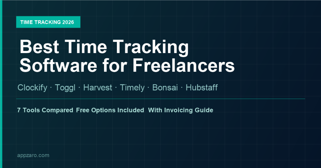 Best Time Tracking Software for Freelancers in 2026 (Free & Paid)